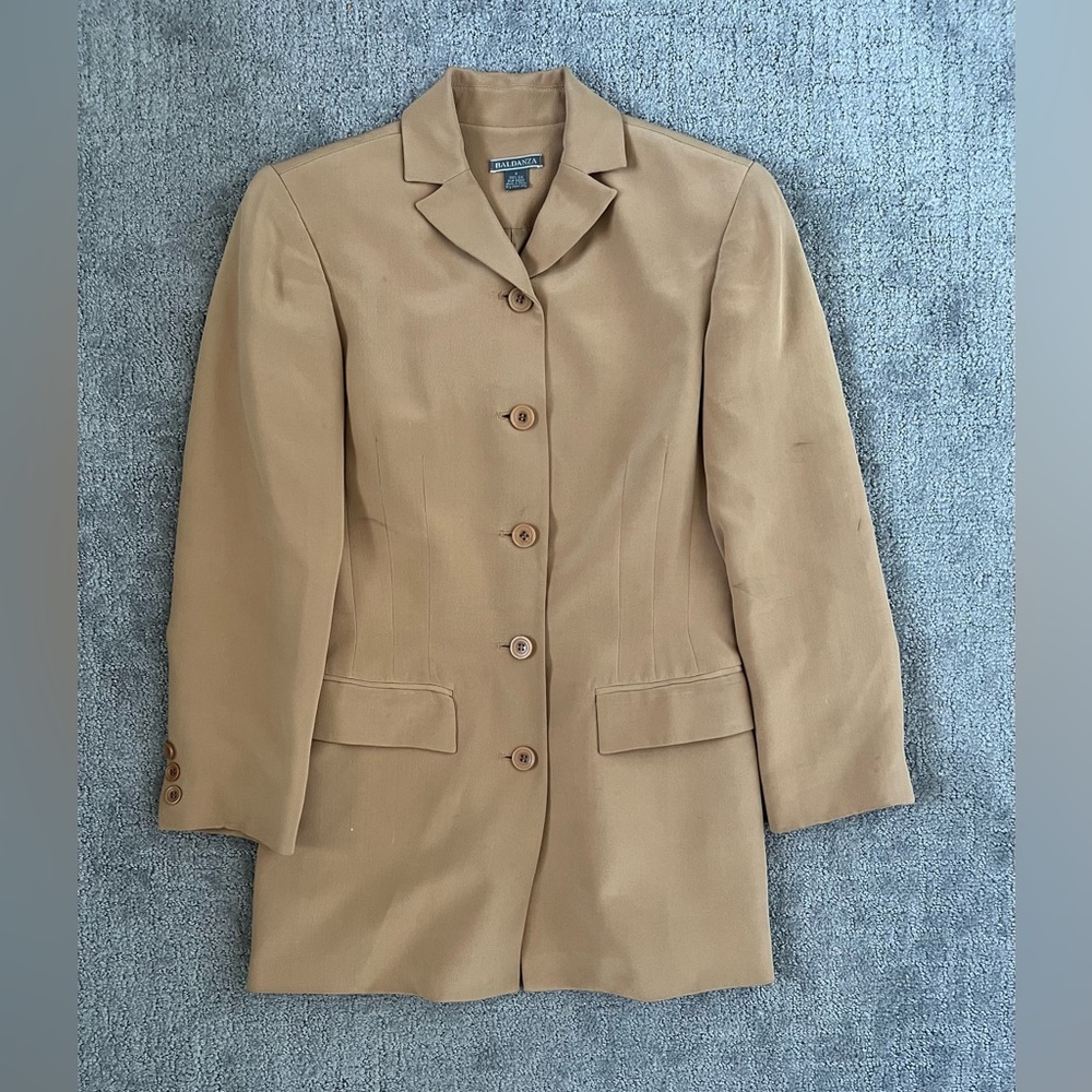 Classic Tan Blazer by Sag Harbor